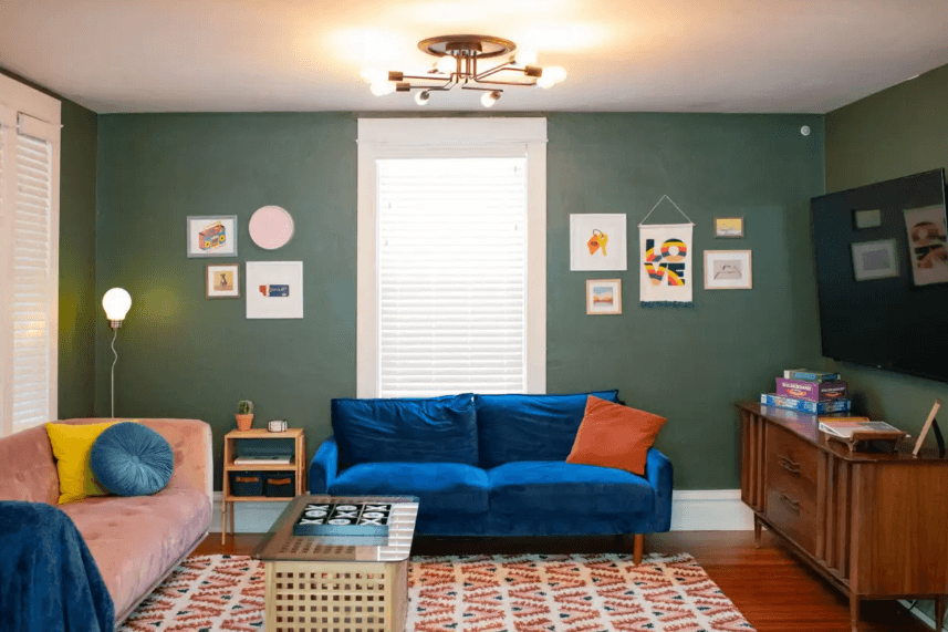 Living room in The Ziggy