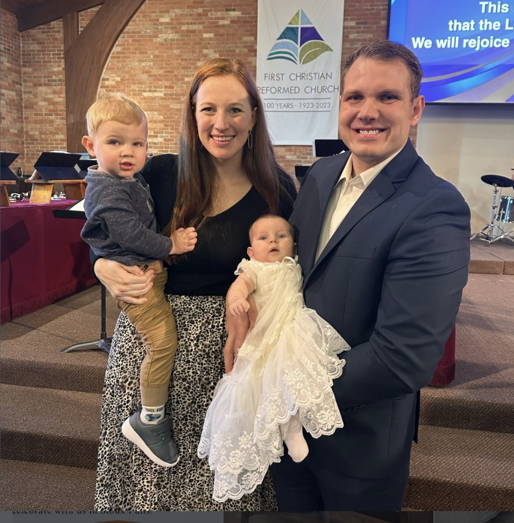 Huizing family at First CRC