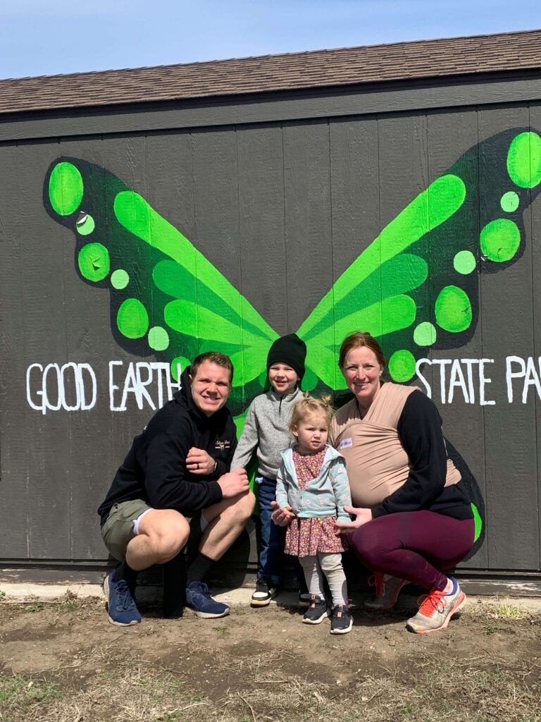 Huizing family at Good Earth State Park